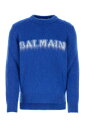【1000円OFFクーポン配布中!!】 バルマン BALMAIN セーター ニットウェア メンズ ブルー Knitwear BH0KD000KF38 SIU Blue 関税 送料無料 ラッピング無料 2023AW gb