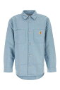 【最大10,000円OFFクーポン!!】 カーハート ダブリューアイピー CARHARTT WIP シャツ メンズ ブルー Shirts I033578 0W902 Light Blue 関税 送料無料 ラッピング無料 2024AW gb