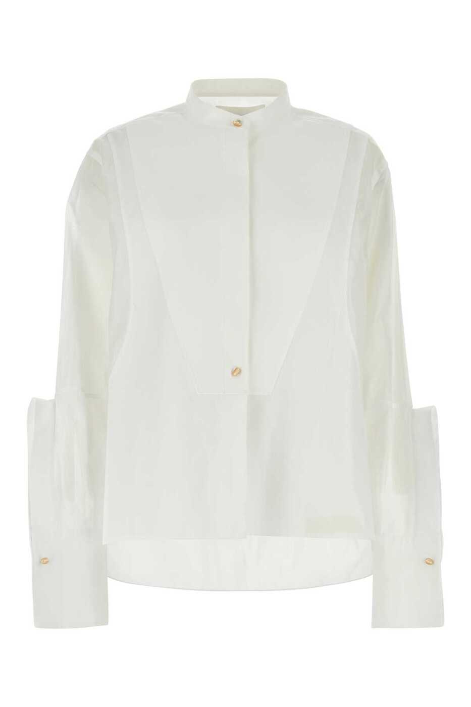 륵 JIL SANDER  ǥ ۥ磻 Shirts J02DL0176JTN346 100 White  ...