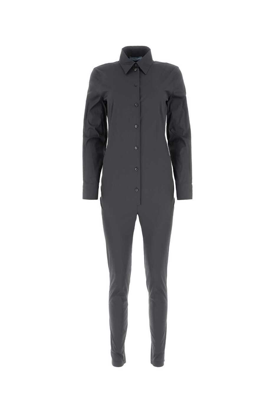 ץ PRADA åȥå 륤 ǥ 졼 Jumpsuits P209HTS231129X F0112 Grey...
