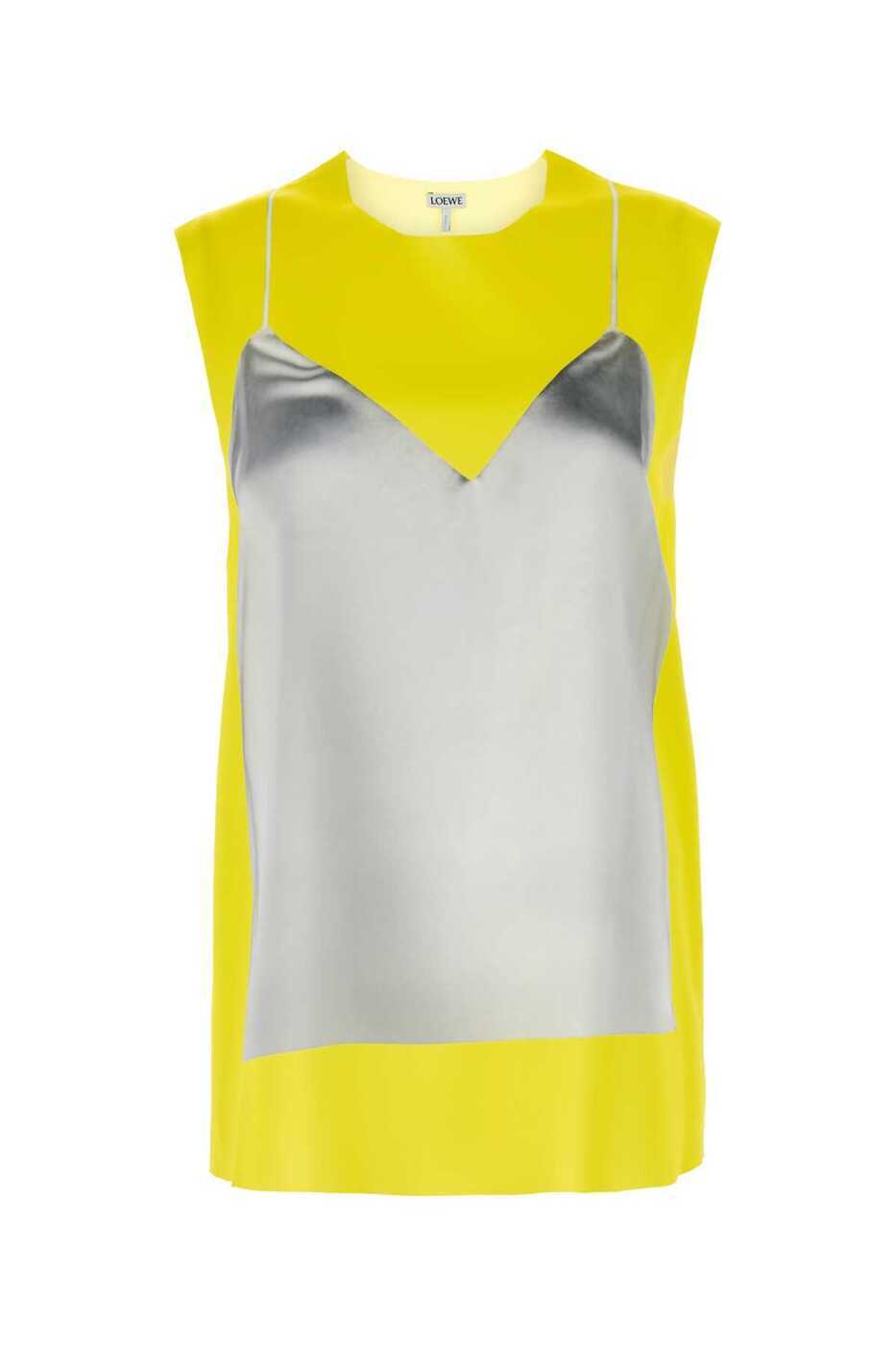  LOEWE T ȥåץ ǥ  T-shirts and tops S359Y07X63 YELLOWGREY...
