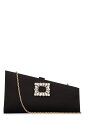 ロジェ ヴィヴィエ ROGER VIVIER クラッチバッグ レディース ブラック Clutch and wristlets bags RBWAOOX0200RS0 B999 NERO 関税 送料無料 ラッピング無料 2023AW gb