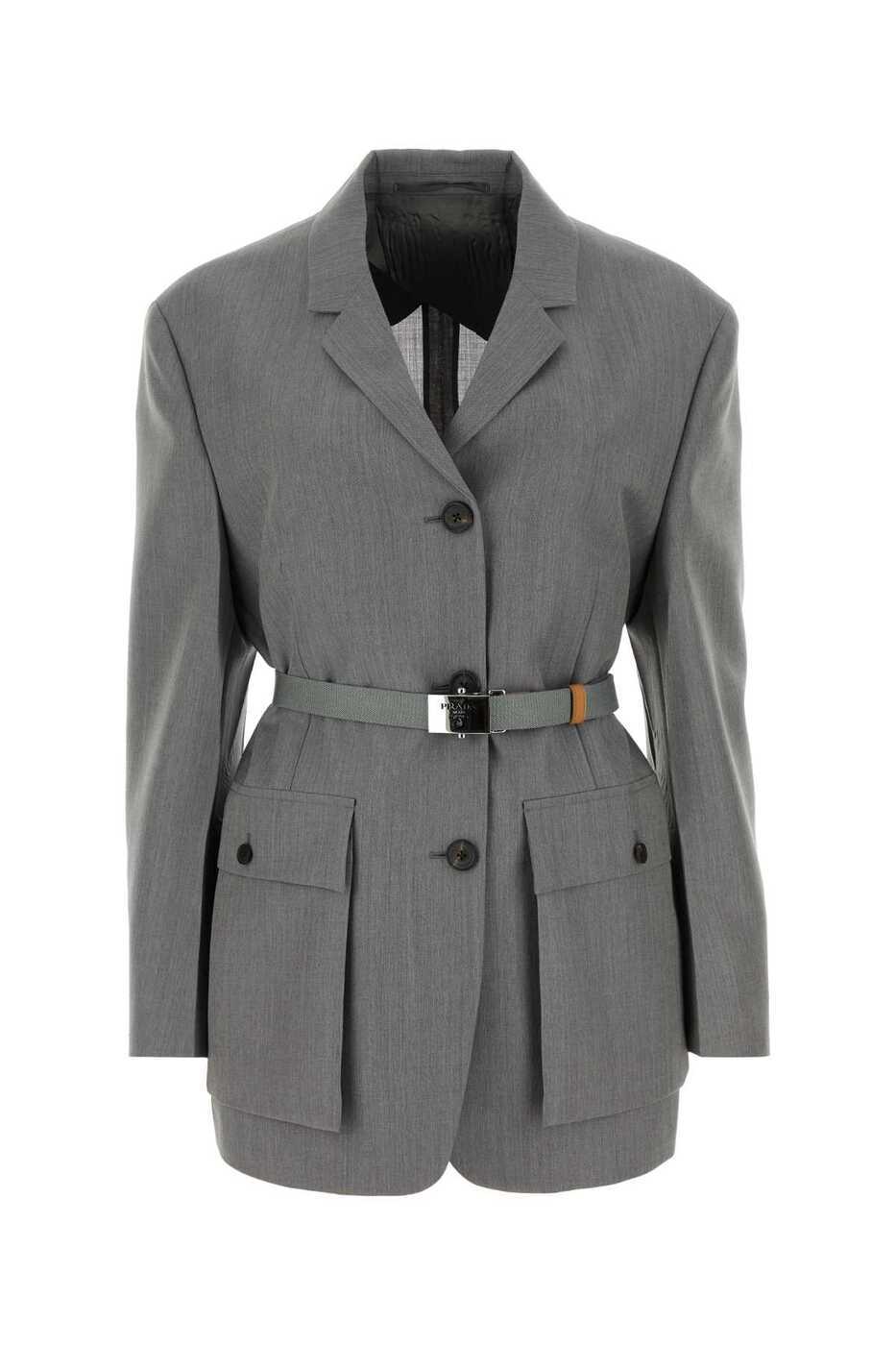 ץ PRADA  ٥ ǥ 졼 Vests P544OHSOOO13NH F073X Grey  ̵ å...