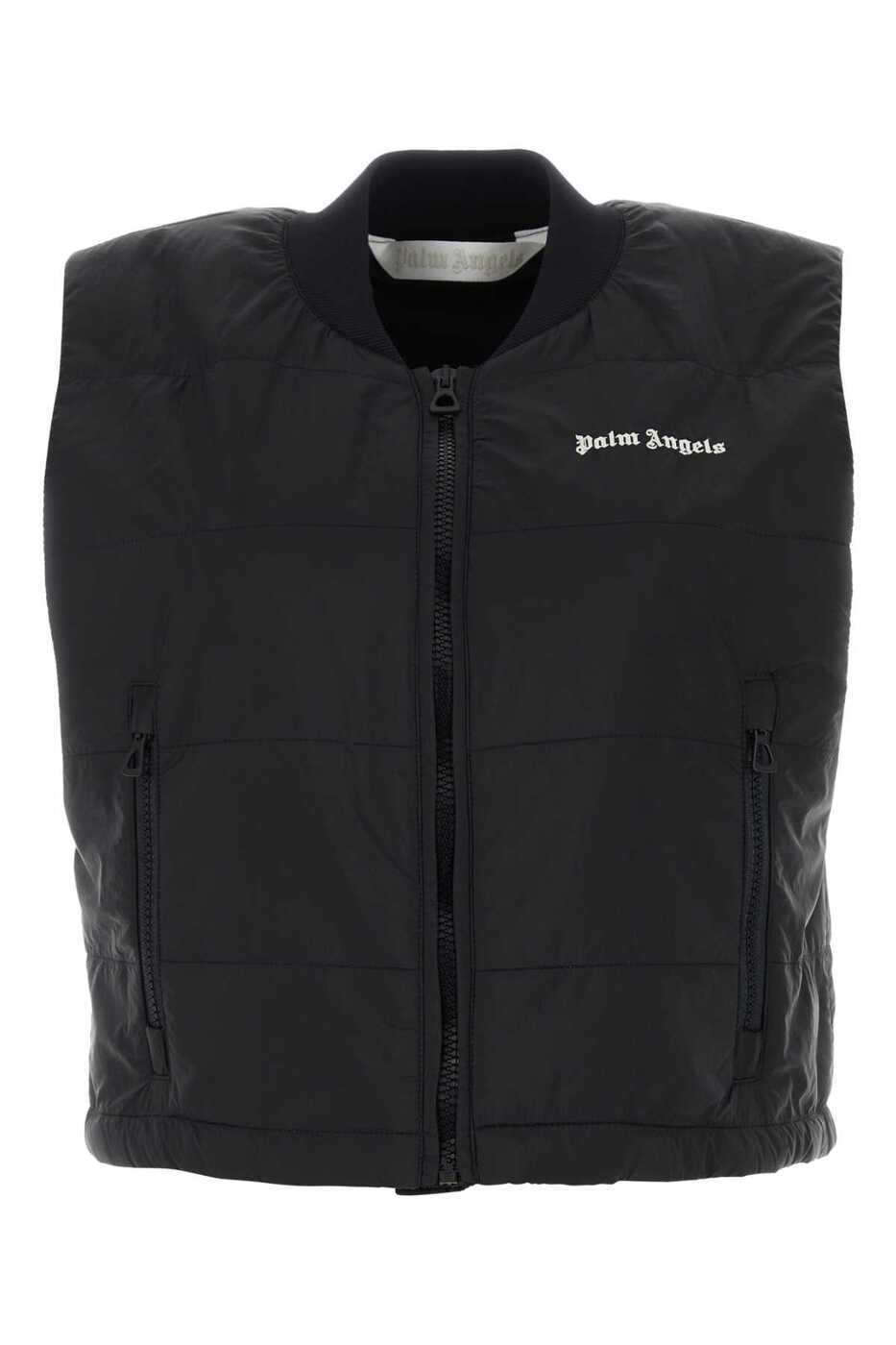 ѡ 󥸥륹 PALM ANGELS  ٥ ǥ ֥å Vests PWEA118S24FAB001 1003 B...