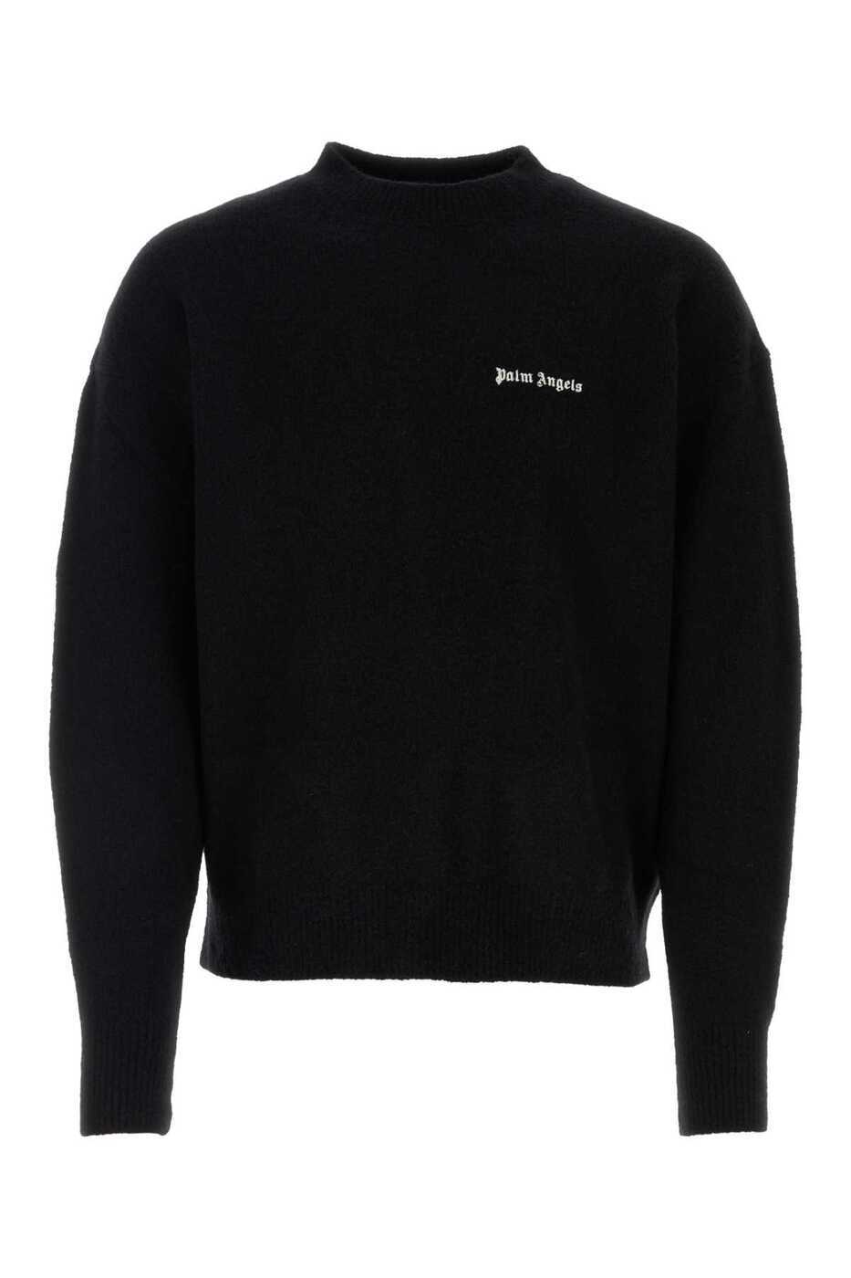 ѡ 󥸥륹 PALM ANGELS  ˥åȥ  ֥å Knitwear PMHE054F23KNI005 ...