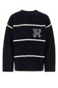 パーム エンジェルス PALM ANGELS セーター ニットウェア メンズ ブルー Knitwear PMHE048E23KNI001 4603 Blue 関税 送料無料 ラッピング無料 2023AW gb