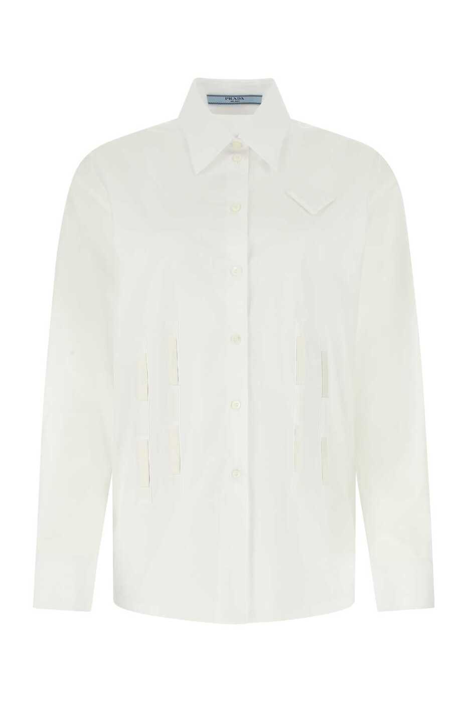 ץ PRADA  ǥ ۥ磻 Shirts P470FGS2211XV2 F0009 White  ̵ å...