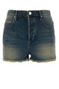 【三連休限定1000円OFF】 イザベル マラン ISABEL MARANT デニムショーツ ショーツ レディース ブルー Denim shorts SH0001FAB1H04I 30FB Blue 関税 送料無料 ラッピング無料 2024SS gb