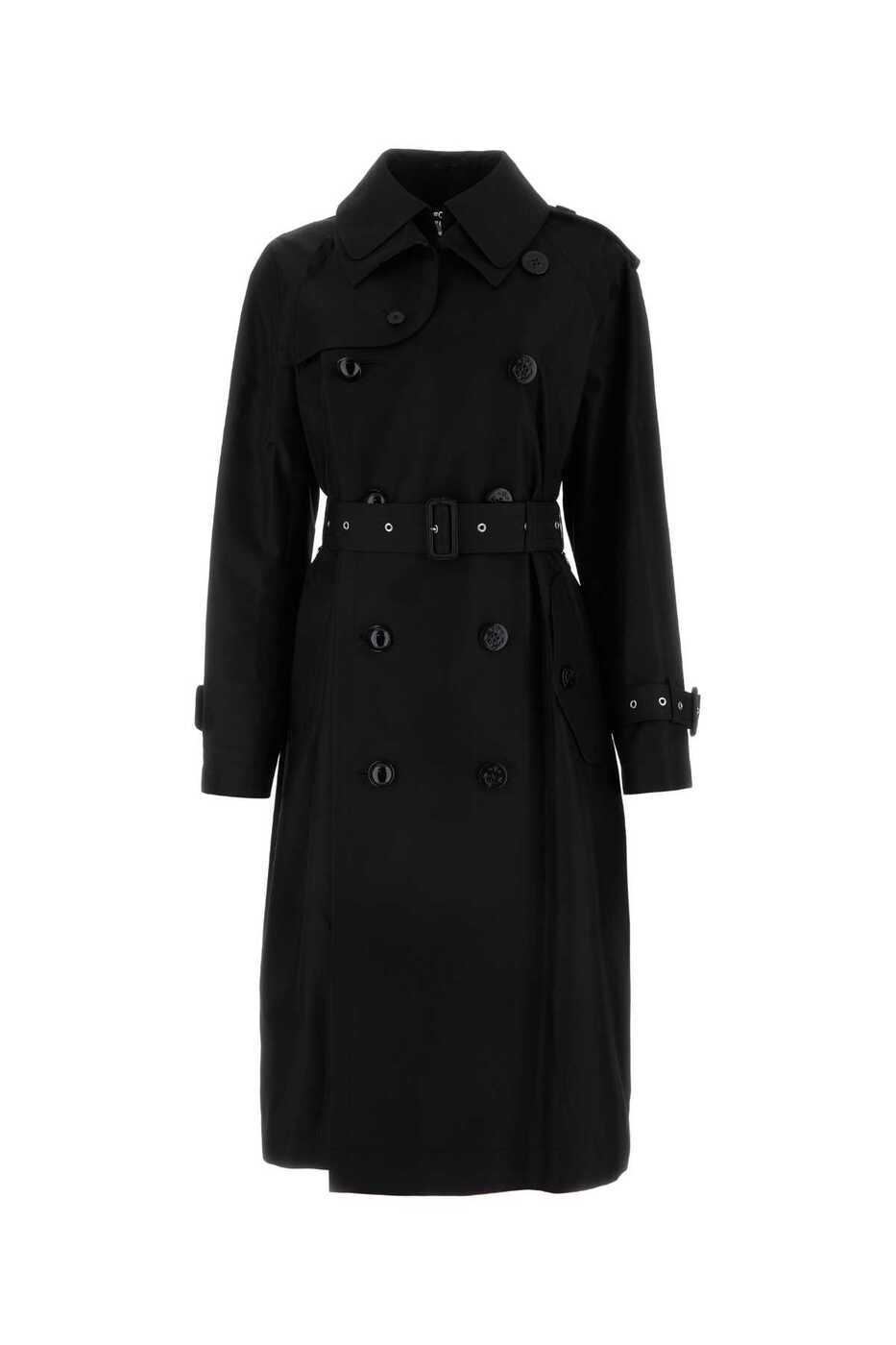 【三連休割引クーポン配布中】 サカイ SACAI トレンチコート コート レディース ブラック Coats and trench coats SCW212 001 Black 関税 送料無料 ラッピング無料 2024AW gbのサムネイル