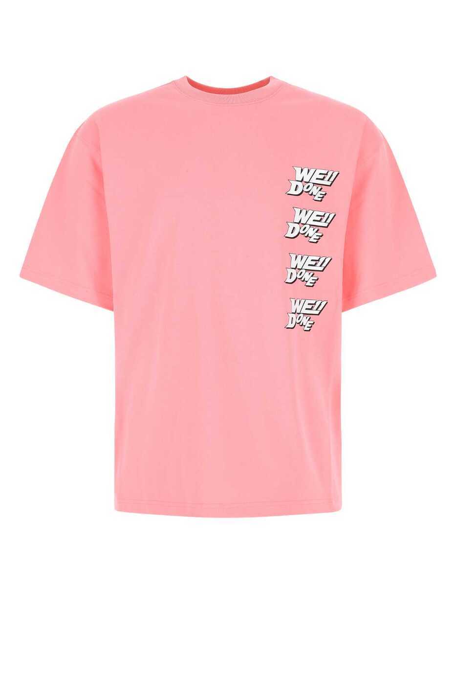  WE11 DONE T  ԥ T-shirts WDTT122641UPK PINK Pink  ̵ ...