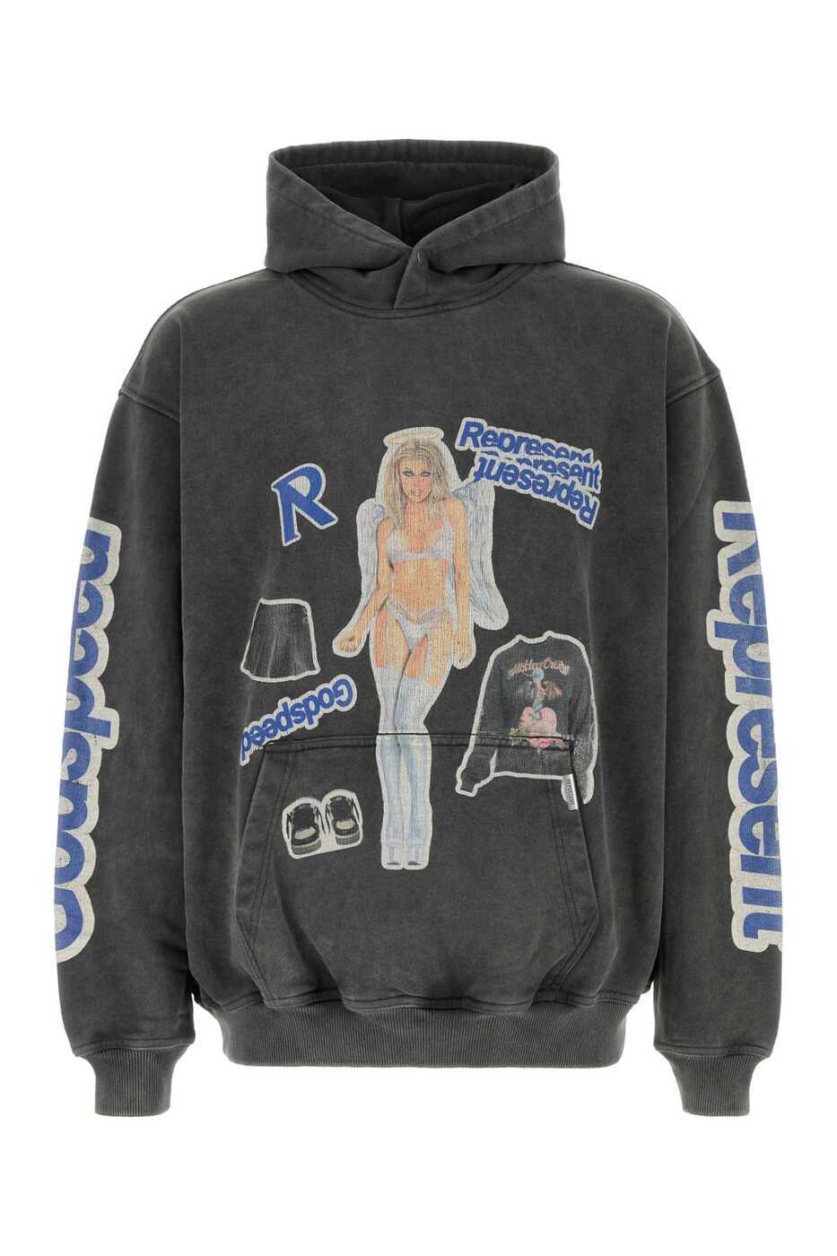 ץ쥼 REPRESENT T ȥåץ  졼 T-shirts and tops MLM4250 20 Grey ...