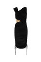 マリーンセル MARINE SERRE ワンピース ドレス レディース ブラック Dresses WDR303ARJER0018 BK99 Black 関税 送料無料 ラッピング無料 2024AW gb
