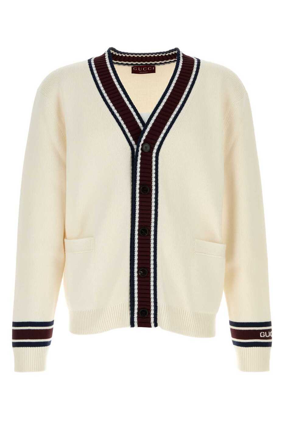 å GUCCI  ˥åȥ  ۥ磻 Knitwear 811242XKEGR 9692 White  ̵...