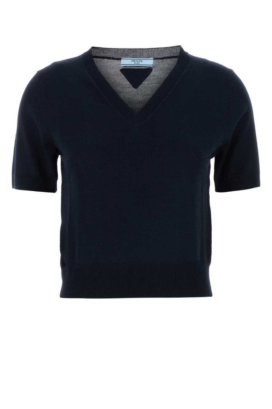 1000OFF!! ץ PRADA  ˥åȥ ǥ ֥롼 Knitwear P24M2RSOOO16...