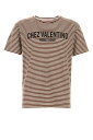 ヴァレンティノ ガラヴァーニ VALENTINO GARAVANI Tシャツ メンズ T-shirts 6V3MG16SAPY RGU Stripped 関税 送料無料 ラッピング無料 2025SS gb