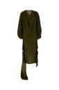 フェラガモ FERRAGAMO ワンピース ドレス レディース グリーン Dresses 13G490780596 OLIVE Green 関税 送料無料 ラッピング無料 2025SS gb