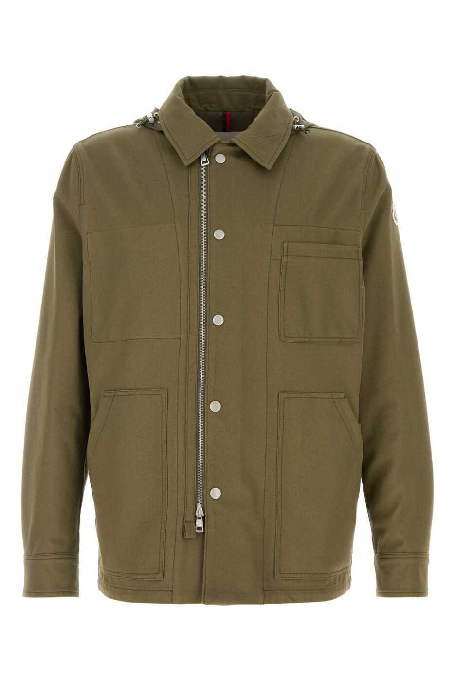 󥯥졼 MONCLER 㥱å  ꡼ Jackets K10911G00025M6724 81M Green  ...