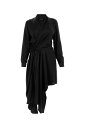 バレンシアガ BALENCIAGA ワンピース ドレス レディース ブラック Dresses 809063TKN01 1000 Black 関税 送料無料 ラッピング無料 2024AW gb