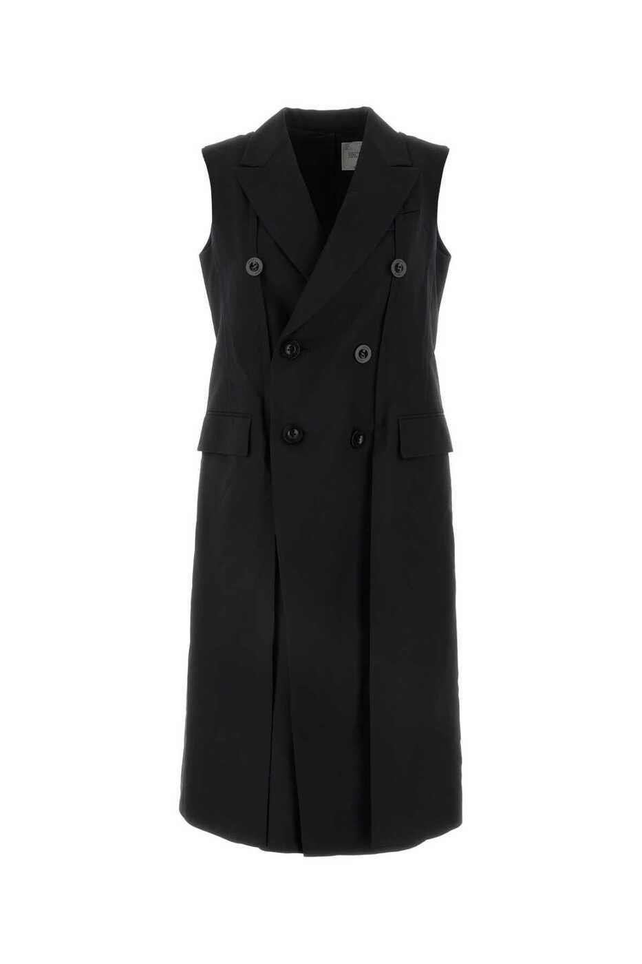 【三連休割引クーポン配布中】 サカイ SACAI ジレ ベスト レディース ブラック Vests 2407337 001 Black 関税 送料無料 ラッピング無料 2024AW gbのサムネイル