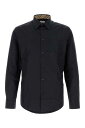 【本日ポイント4倍!!】 バーバリー BURBERRY シャツ メンズ ブラック Shirts 8113138 A1222 Black 関税 送料無料 ラッピング無料 2025AW gb