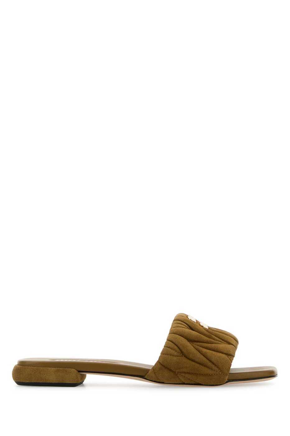 ߥ奦 ߥ奦 MIU MIU  ǥ ꡼ Sandals 5XX605F010M2V F0393 Green  ...