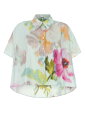 ロエベ LOEWE シャツ レディース Shirts S359Y05XEX LIGBLUMUL Floral 関税 送料無料 ラッピング無料 2025AW gb
