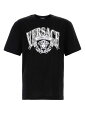 ヴェルサーチ VERSACE Tシャツ メンズ ブラック T-shirts 10133021A15909 1B000 Black 関税 送料無料 ラッピング無料 2025AW gb