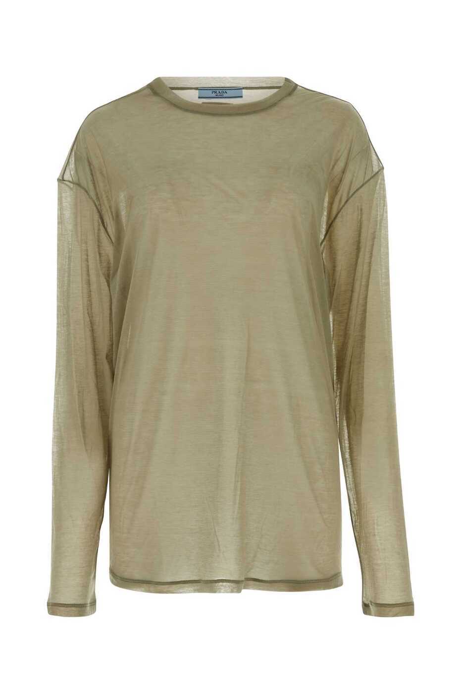 ץ PRADA ݥ T ǥ ꡼ T-shirts and polo shirts 34644S23114F1...