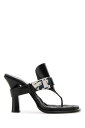 【三連休限定1000円OFF】 バーバリー BURBERRY サンダル レディース ブラック Sandals 8085544 A1189 Black 関税 送料無料 ラッピング無料 2024SS gb