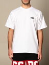 【15,000円以上1,000円OFF!!】 GCDS ジーシーディーエス ホワイト White Tシャツ メンズ 春夏2021 CC94M021001 【関税・送料無料】【ラッピング無料】 gi