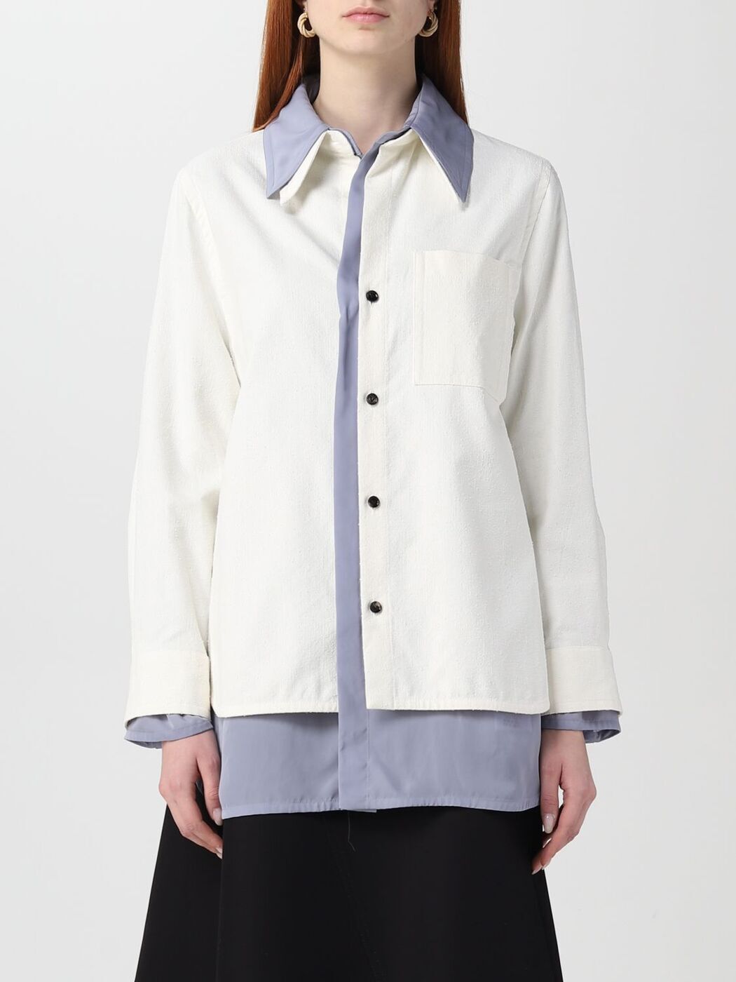 ܥåƥ ͥ BOTTEGA VENETA  ǥ ۥ磻 Shirts 738507 V2SM0 White  ...