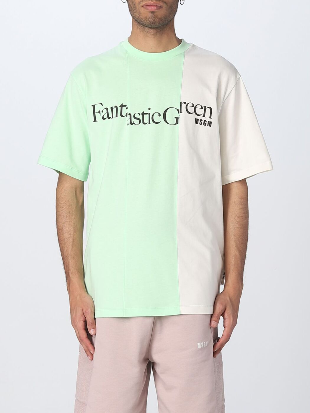 Tシャツ・カットソー MSGM Men T-shirt Green MM07237298 34 楽天市場】MSGM(カラーグリーン)(Tシャツ・カットソー
