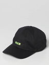 【本日ポイント4倍!!】 エムエスジーエム MSGM ハット 帽子 メンズ ブラック Hats ML12237012 Black 関税 送料無料 ラッピング無料 2023SS gi