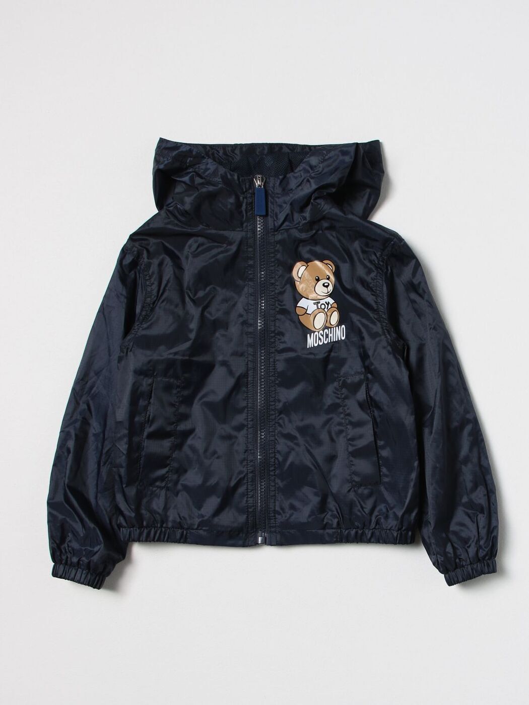 楽天BRANDSHOP・クラージュ楽天市場店MOSCHINO KIDS モスキーノ・キッズ ネイビー Navy ジャケット ボーイズ 春夏2023 HUS03VL3A71 【関税・送料無料】【ラッピング無料】 gi