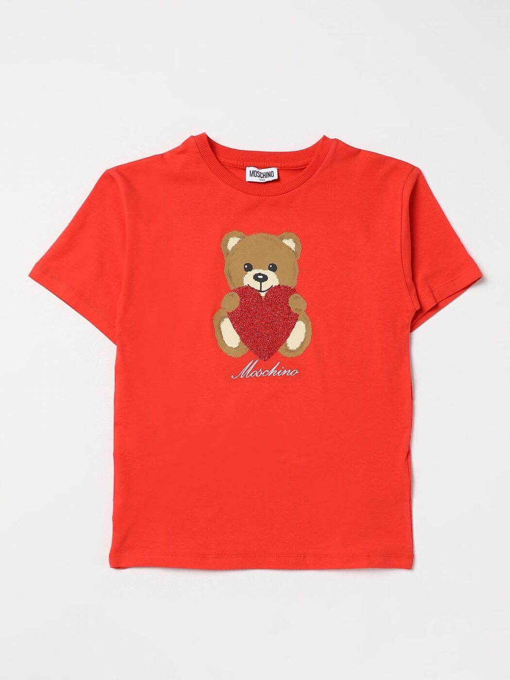 MOSCHINO KIDS ⥹Ρå å Red T 륺 2023 H4M02TLBA11 ڴǡ̵ۡڥåԥ̵ gi