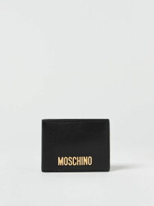 【15,000円以上1,000円OFF!!】 MOSCHINO モスキーノ ブラック Black 財布 メンズ 秋冬2023 81318001 【関税・送料無料】【ラッピング無料】 gi