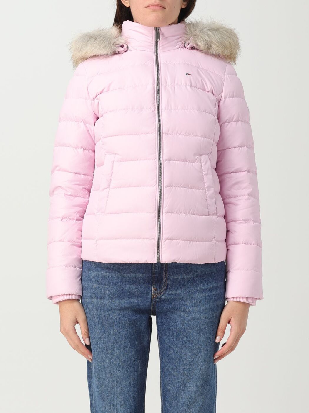 TOMMY JEANS トミー ジーンズ ピンク Pink ジャケット レディース 秋冬2023 DW0DW08588 【関税・送料無料】【ラッピング無料】 gi