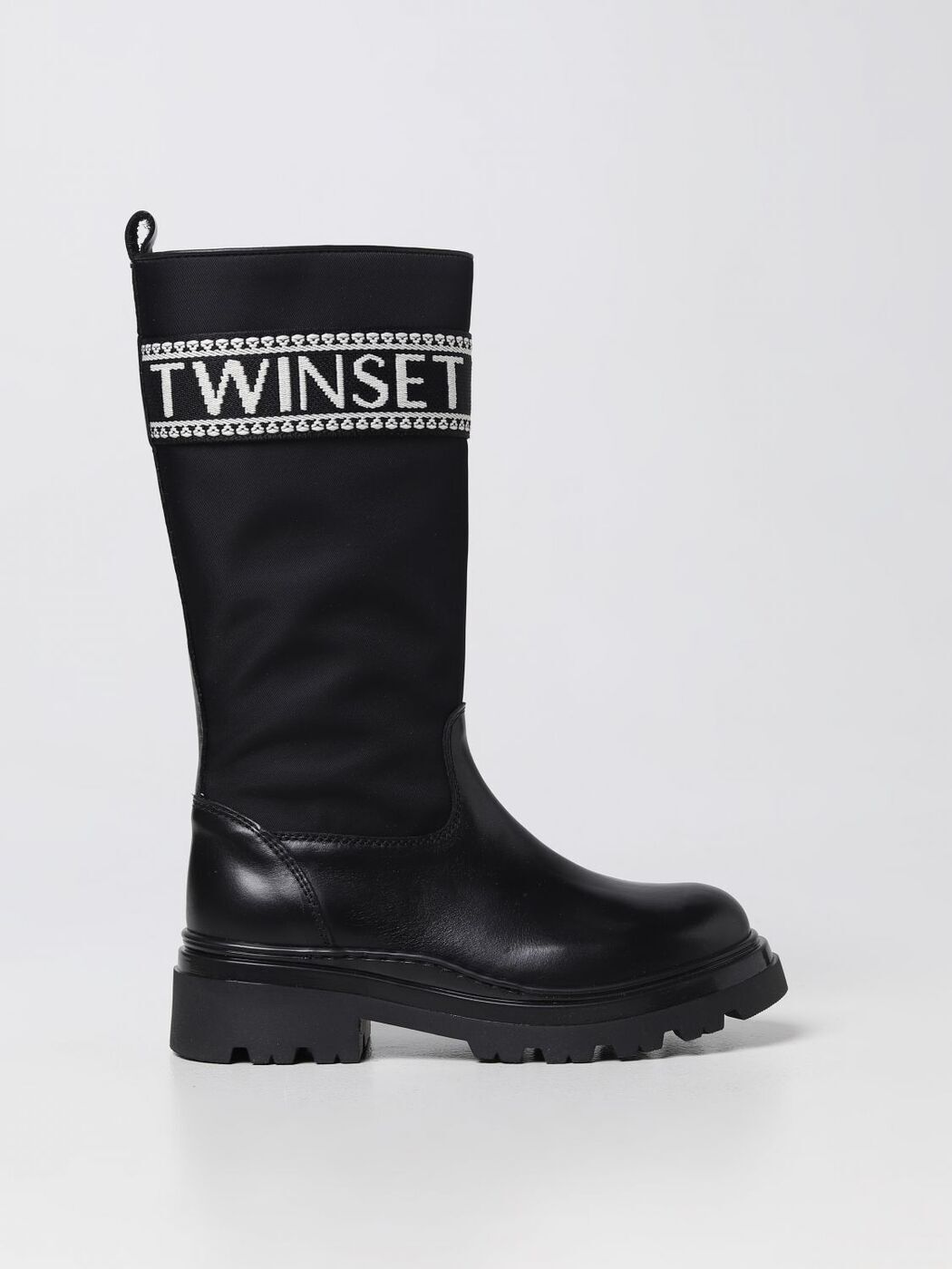 TWINSET ツインセット ブラック Black シューズ ガールズ 秋冬2023/2024 232GCJ050 【関税・送料無料】【ラッピング無料】 gi