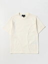 【三連休限定1000円OFF】 エンポリオ・アルマーニ EMPORIO ARMANI ロングスリーブTシャツ Tシャツ ボーイズ Long sleeve t-shirts 6R4TJ54J66Z Yellow Cream 関税 送料無料 ラッピング無料 2024AW gi