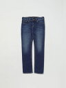 【三連休限定1000円OFF】 エンポリオ・アルマーニ EMPORIO ARMANI レギュラーフィットジーンズ デニム ボーイズ ブルー Regular fit jeans 8N4J064D44Z Denim 関税 送料無料 ラッピング無料 2024AW gi