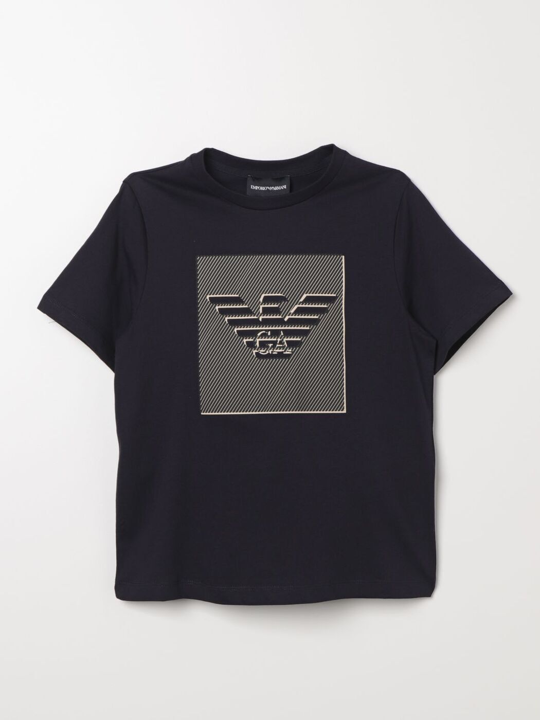 EMPORIO ARMANI KIDS エンポリオ・アルマーニキッズ ブルー Blue Tシャツ ボーイズ 春夏2024 3D4TJR3J51Z 【関税・送料無料】【ラッピング無料】 gi