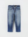 ディースクエアード DSQUARED2 レギュラーフィットジーンズ デニム ボーイズ ブルー Regular fit jeans DQ0731D0A6M Blue 関税 送料無料 ラッピング無料 2024SS gi