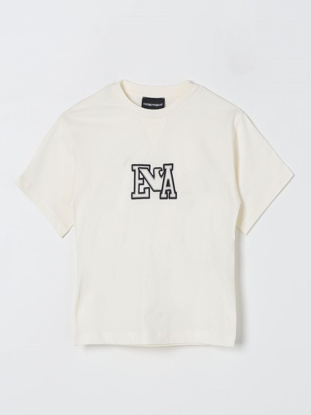 【楽天スーパーSALE!!15000円以上1000円OFFクーポン対象】 EMPORIO ARMANI KIDS エンポリオ・アルマーニキッズ ベージュ Cream Tシャツ ボーイズ 春夏2024 3D4TJ64J6MZ 【関税・送料無料】【ラッピング無料】 gi