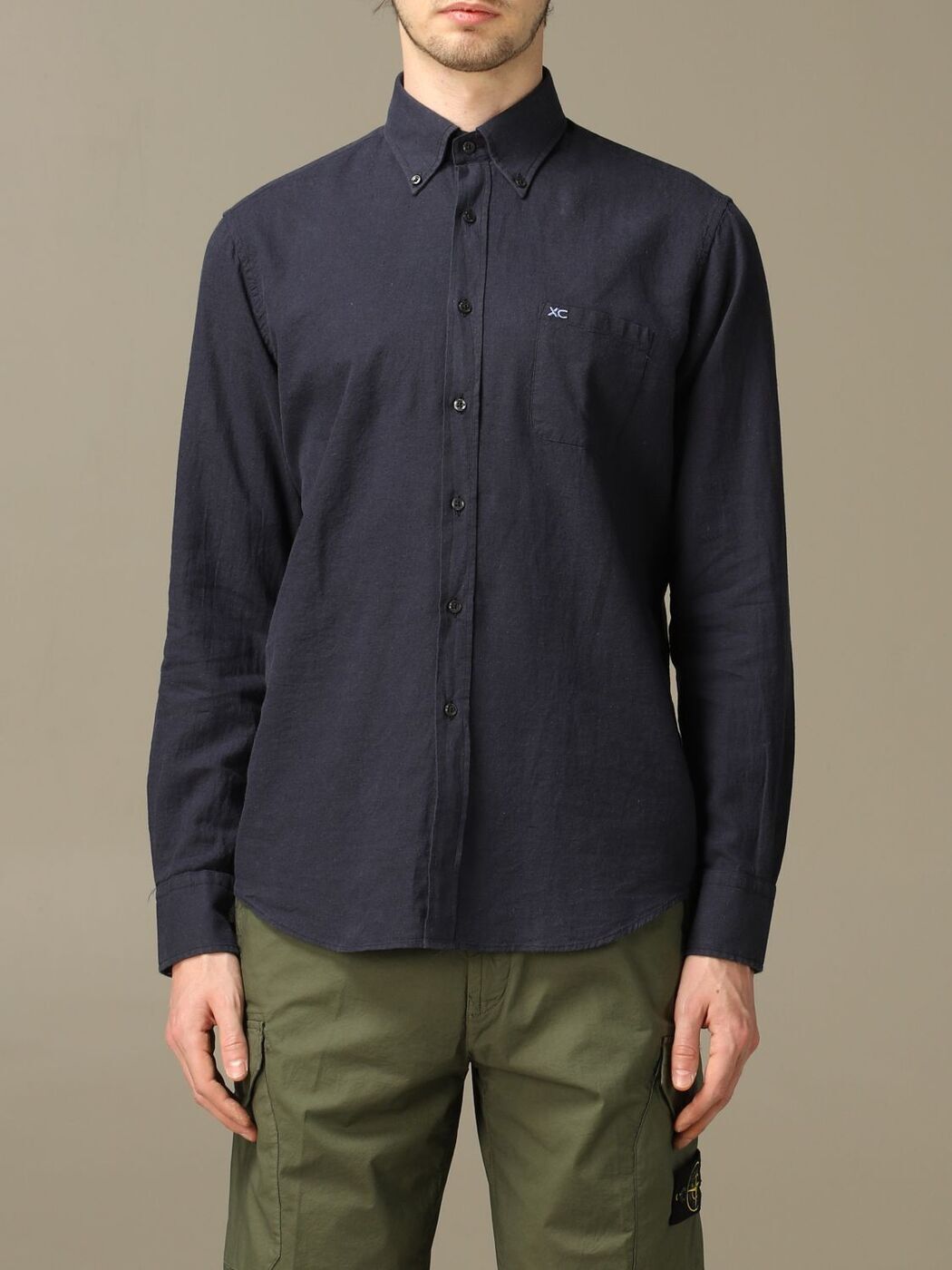 1000OFF!!  XC   ֥롼 Shirts DP3L XD CART A Blue  ...