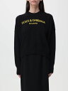 【15,000円以上1,000円OFF!!】 DOLCE&GABBANA ドルチェ&ガッバーナ ブラック Black トレーナー レディース 春夏2024 FXW03TJAWX1 【関税・送料無料】【ラッピング無料】 gi