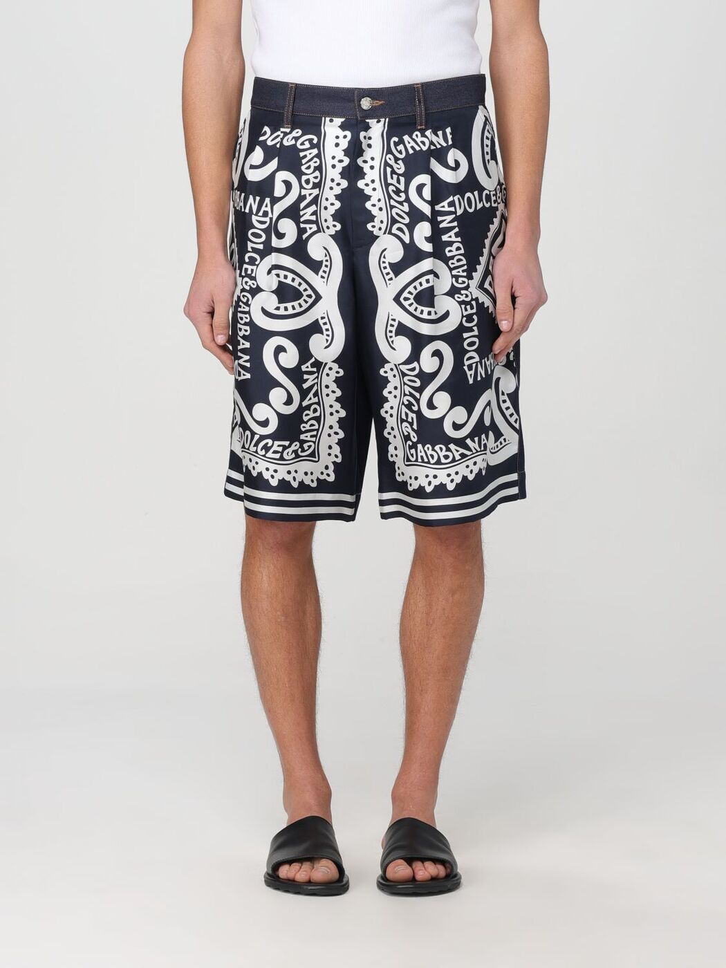 1000OFF!! ɥ&åС DOLCE&GABBANA 硼  ޥ顼 Shorts GP03I...