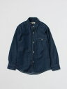 NUPKEET シャツ ボーイズ ブルー Casual shirts NK880 Blue 関税 送料無料 ラッピング無料 2023SS gi