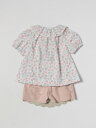ラ ストゥペンデリア LA STUPENDERIA パジャマ セットアップ ガールズ ホワイト Nightwear TJCM78/TJBR72 White 関税 送料無料 ラッピング無料 2023SS gi