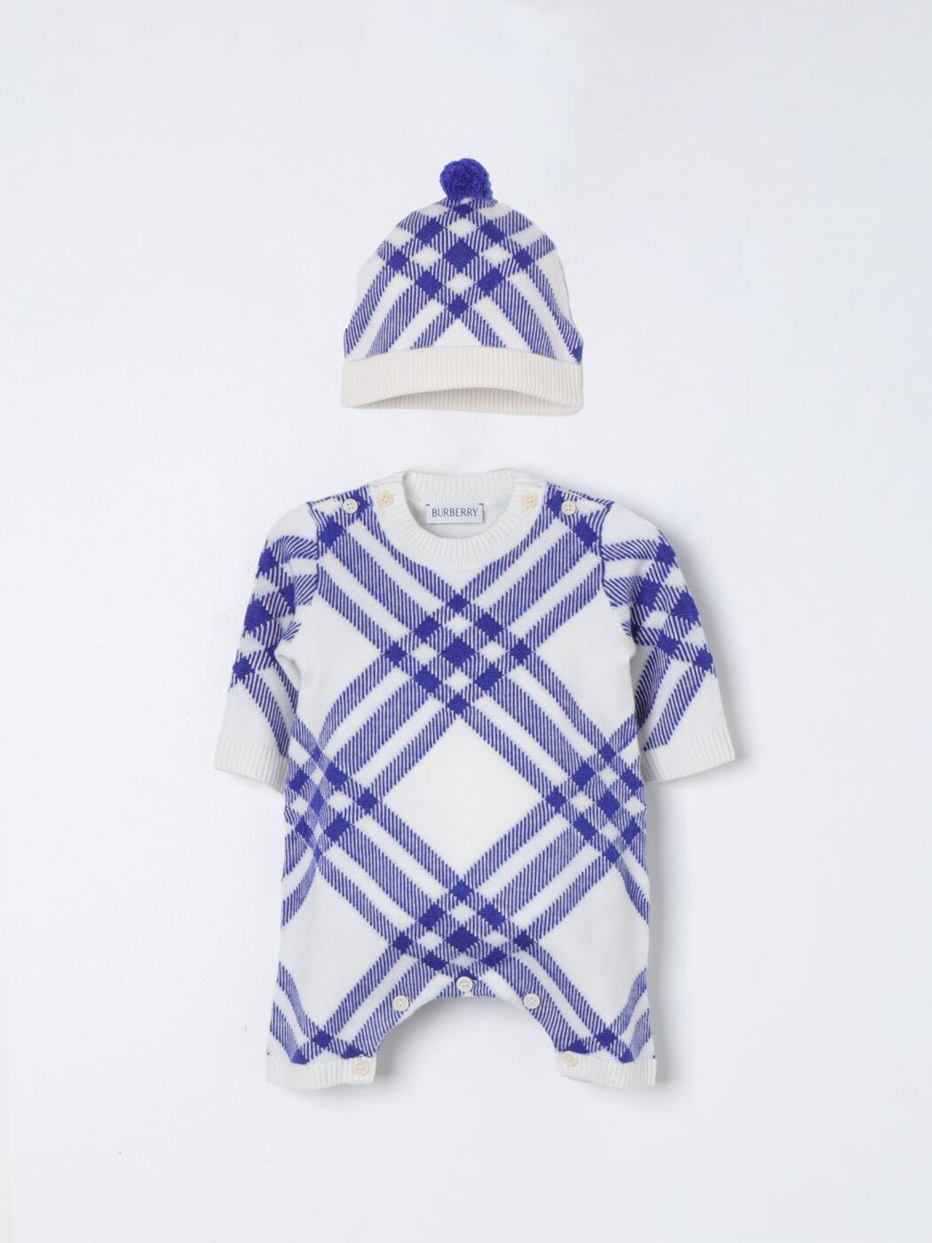 【土日限定クーポン配布中！】 BURBERRY KIDS バーバーリーキッズ ホワイト White ファッション小物 ベ..