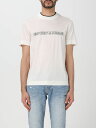 EMPORIO ARMANI エンポリオ アルマーニ イエロー Yellow Tシャツ メンズ 春夏2024 3D1TD41JUVZ 【関税・送料無料】【ラッピング無料】 gi